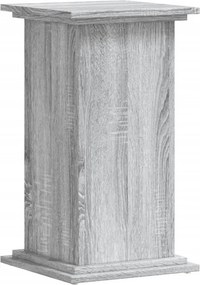 vidaXL szürke sonoma színű szerelt fa növényállvány 33 x 33 x 60 cm