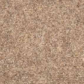 15 db krémszínű tűlyukasztott öntapadó lépcsőszőnyeg 65x21x4 cm