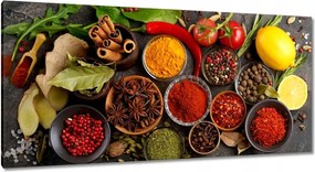Festmények 115x55 Rusztikus Fűszerek