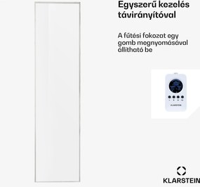 Klarstein Wonderwall Air 36, infravörös hősugárzó, 120 x 30 cm, 360 W, falra szerelhető, távirányító, fehér
