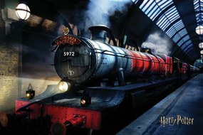 XXL poszter Harry Potter - Hogwarts Express, (120 x 80 cm)