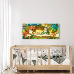 Kép - dinoszaurusz (120x50 cm)