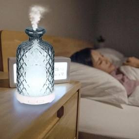 Ultrahangos aroma diffúzor, szürke, GILI