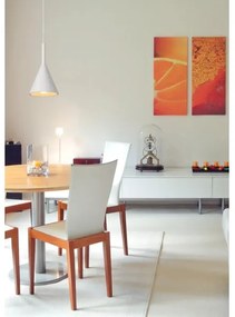 Lucide 35406/16/31 - Függeszték GIPSY 1xE27/40W/230V fehér