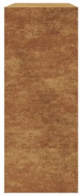 tűzifa állvány 100x40x100 cm időjárásálló acél