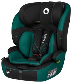 Lionelo - Autósülés LEVI ONE i-Méret 76-150 cm fekete/zöld