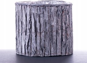 Kerek kéregvédő kosár sírkompozícióhoz