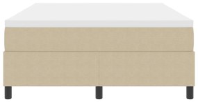 Boxspring Ágy Matraccal Világos Zöld Szürke 140x200 cm Kordbársony