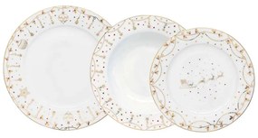 18 részes karácsonyi étkészlet Christmas Lights