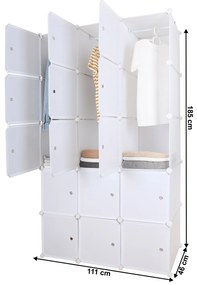 Moduláris szekrény Climber (fehér). 1028918
