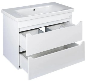 TMP SHARP 65 fali fürdőszobabútor - Sanovit SOFT - 13065 mosdóval - 65 x 45,5 cm