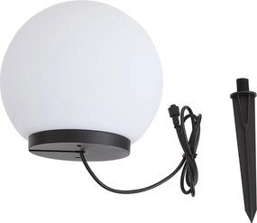 Modern kültéri lámpa 12V fehér 20cm LED-del IP65 - Voltaire Luno