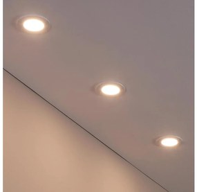 Eglo 31741 - 3x LED-es dimmelhető lámpatest FUEVA-Z 1xLED/2,8W/230V IP44 fehér