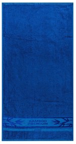 4Home Bamboo Premium törölköző és fürdőlepedő szett kék, 70 x 140 cm, 50 x 100 cm