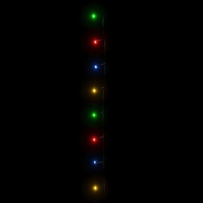 színes fényű PVC LED-füzér 300 LED-el 30 m
