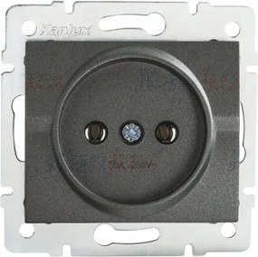 Logi grafit tápcsatlakozó aljzat Kanlux 25262