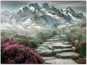 Poszterek 135x100 Hegyi kilátás Tájkép Köd