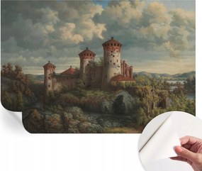 ĂntapadĂłs fotĂłtapĂ©ta Falra 3D Loft Romantikus tĂĄj 152x104 cm