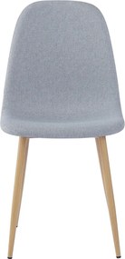 Szék, világos szürke/bükk, LEGA NEW