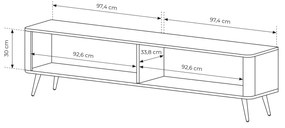 TV asztal/szekrény Lethe I (bézs). 1097479