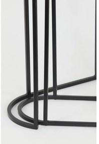 Fém tárolóasztal szett 2 db-os 26x53 cm Bocov – Light &amp; Living