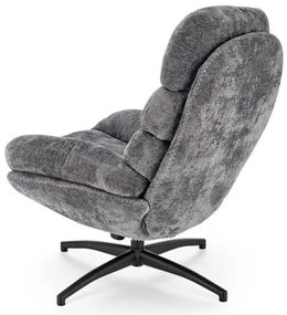 Dario fotel lábtartóval és hintázó funkcióval szürke
