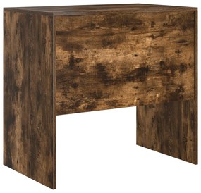 Íróasztal Füstölt tölgy 80x50x76 cm Összeszerelendő fa