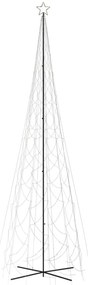 kúp alakú karácsonyfa 3000 meleg fehér LED-del 230 x 800 cm