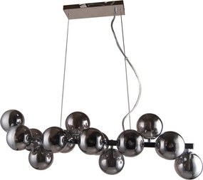 Italux MARBELIO PND-6161-16 CH+SM Függőlámpa 16x28W/G9 IP20