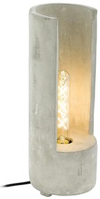 Eglo 49112 - Asztali lámpa LYNTON 1xE27/60W/230V beton