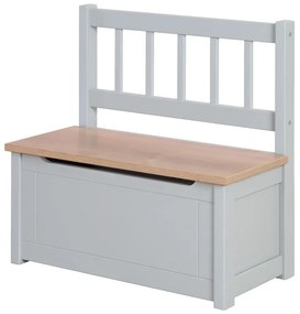 Szürkésbarna gyerek pad Woody – Roba