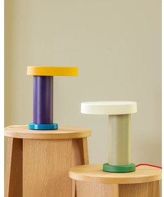 Zöld asztali lámpa (magasság 25 cm) Magic – Hübsch