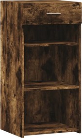 vidaXL füstös tölgy színű szerelt fa tálalószekrény 45 x 42,5 x 93 cm