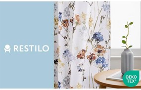 Fehér dimout (részleges sötétítő) függöny 135x250 cm Solkone – Restilo