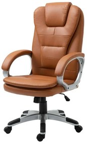 BipiLine Relax Ergonomikus Főnöki Forgószék - Irodai Szék - 01 - Barna