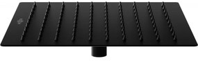 Mexen Slim rozsdamentes acél zuhanyfej 25 x 25 cm, fekete, 79125-70