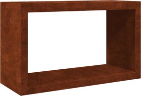 vidaXL tűzifa állvány 100x40x60 cm időjárásálló acélból