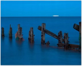 Poszterek 50x40 Tengeri hullámtörő