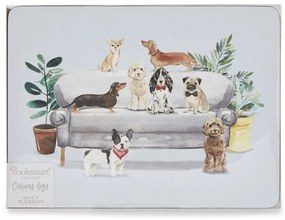 Tányéralátét és poháralátét szett 8 db-os Curious Dogs – Cooksmart ®