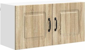 vidaXL Konyhaszekrény Kalmar Sonoma tölgy 80 x 31 x 40 cm Faanyag