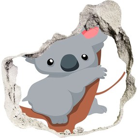 3d-s lyuk vizuális effektusok matrica Koala egy fa nd-p-66617317