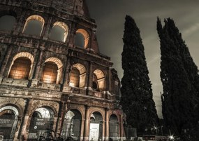 Poszter 29,7x21cm Híres római Colosseum 5, Assaf Frank