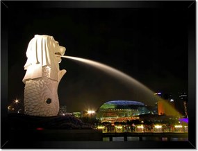 Poszterek keretben 40x30 Szökőkút