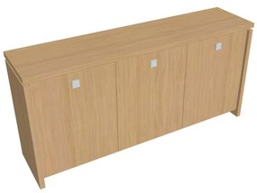 Verno alacsony szekrény 188 x 46 x 90 cm, világos tölgy