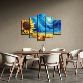Kép - Festés napraforgó (150x105 cm)