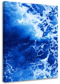 Gario Vászonkép Kék hullámok akvarell Méret: 40 x 60 cm