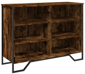 sonoma tölgy színű szerelt fa tálalószekrény 101x35,5x74,5 cm