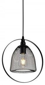 Lámpa Mennyezeti lámpatest XALIS 2,7320,AC220-240V,50/60Hz,1*E27,IP20,átmérő 30CM,egyes, fekete