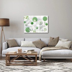 Kép - Virágok körben (70x50 cm)