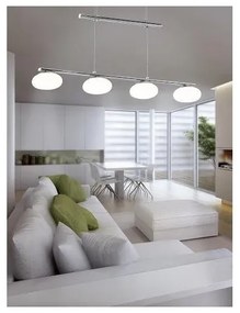 EGLO 91752 - ALEANDRO LED-es függeszték állítható 4xLED/6W